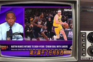 史蒂芬·A：湖人要是不留住詹姆斯，根本不可能夺冠！